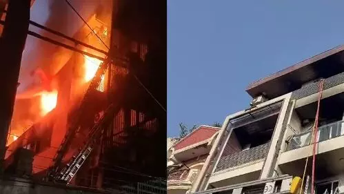 ഡല്‍ഹിയിലെ വിവേക് വിഹാറിൽ വൻ തീപിടിത്തം ;ഒമ്പത് മരണം, നാലുപേരുടെ നില ഗുരുതരം