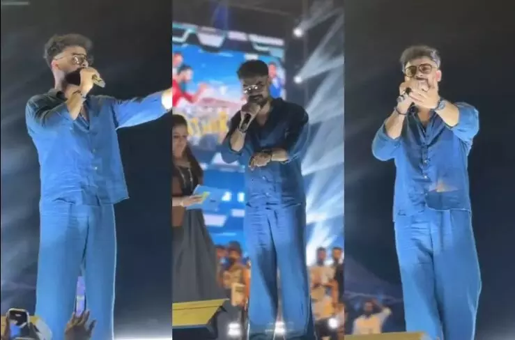 ആൾക്കൂട്ടത്തിൽ കുട്ടികളെ കാണാതായപ്പോൾ തമാശകളി ;ആരാധകനെ മര്യാദ പഠിപ്പിച്ച് ടൊവിനോ