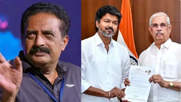 സർക്കാർ രൂപീകരണ പ്രതിസന്ധി ;വിജയ്ക്ക് പിന്തുണയുമായി പ്രകാശ്‌രാജ്