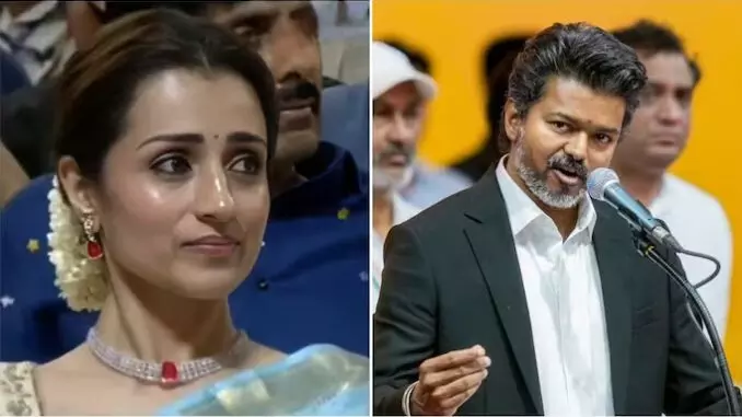 ദ ലവ് ഈസ് ഓള്‍വെയ്‌സ് ലൗഡര്‍;വിമര്‍ശനങ്ങള്‍ക്ക് മറുപടി നല്‍കി തൃഷ