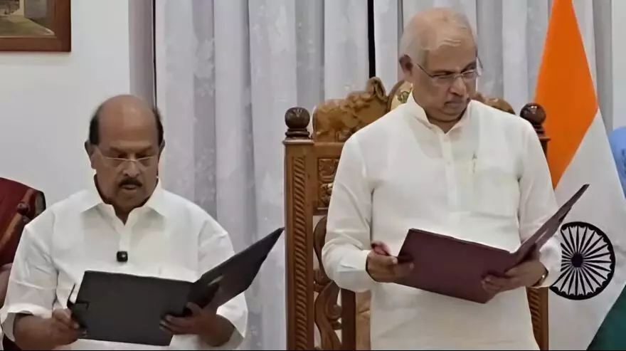 പ്രോ ടേം സ്പീക്കറായി ജി സുധാകരൻ അധികാരമേറ്റു ; 16-ാം നിയമസഭയിൽ സത്യപ്രതിജ്ഞ ചെയ്ത ആദ്യ എംഎൽ എ