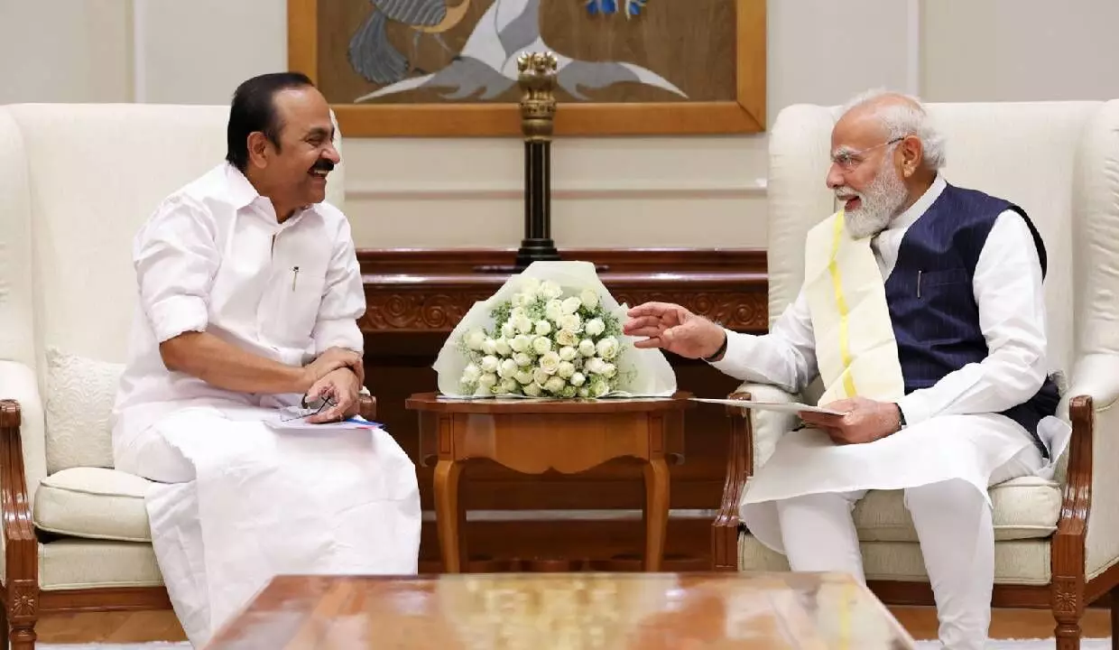 പ്രധാനമന്ത്രി നരേന്ദ്രമോദിയുമായി കൂടിക്കാഴ്ച നടത്തി മുഖ്യമന്ത്രി വിഡി സതീശൻ