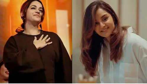ഭാവനയ്ക്ക് രസകരമായ പിറന്നാൾ ആശംസകൾ നേർന്ന് മഞ്ജു വാര്യർ ഭാവനയ്ക്ക് രസകരമായ പിറന്നാൾ ആശംസകൾ നേർന്ന് മഞ്ജു വാര്യർ