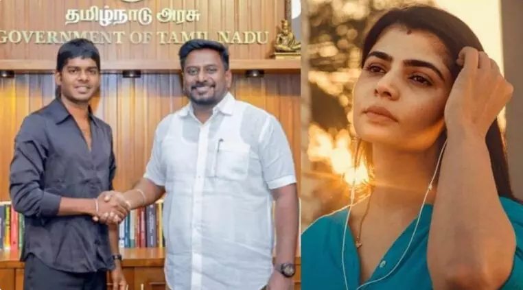 വേടനെപോലുള്ളവർക്ക് വേദിയൊരുക്കണോ?വിജയ് സർക്കാരിനെതിരെ വിമർശനവുമായി ചിന്മയി ശ്രീപദ വേടനെപോലുള്ളവർക്ക് വേദിയൊരുക്കണോ?വിജയ് സർക്കാരിനെതിരെ വിമർശനവുമായി ചിന്മയി ശ്രീപദ