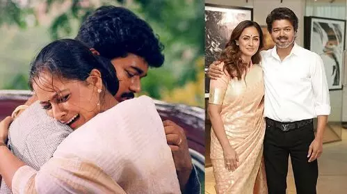 ഇന്നിസൈ പാടി വരും... രുക്കുവും കുട്ടിയും ;പ്രിയ സുഹൃത്ത് വിജയ്യെ കാണാനെത്തി സിമ്രാൻ ഇന്നിസൈ പാടി വരും... രുക്കുവും കുട്ടിയും ;പ്രിയ സുഹൃത്ത് വിജയ്യെ കാണാനെത്തി സിമ്രാൻ