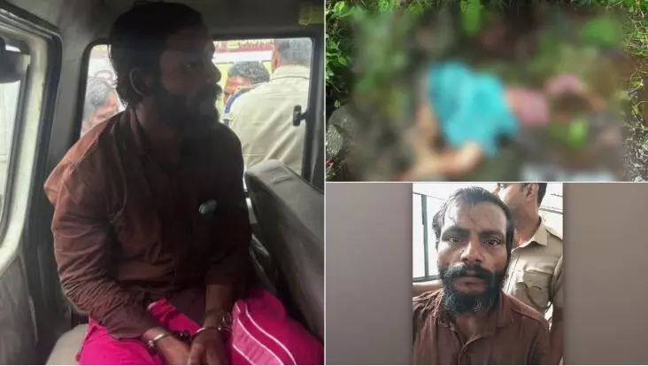 അങ്കണവാടി ജീവനക്കാരി വനത്തിനുള്ളിൽ മരിച്ച നിലയിൽ ;പ്രതി പിടിയിൽ അങ്കണവാടി ജീവനക്കാരി വനത്തിനുള്ളിൽ മരിച്ച നിലയിൽ ;പ്രതി പിടിയിൽ