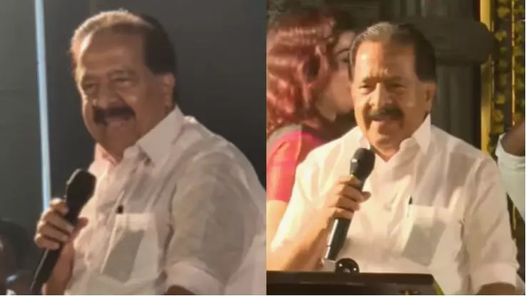 ഭരണം മാറിയിട്ടും നേതാക്കന്മാരെ വെള്ളം കുടിപ്പിച്ച് മൈക്ക് ;വിഡിക്ക് പിന്നാലെ മൈക്ക് കെണിയിൽ രമേശ് ചെന്നിത്തല