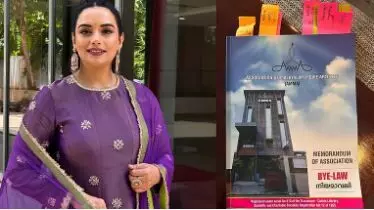 നിരപരാധിത്വം തെളിയിക്കാതെ ഞാൻ പടിയിറങ്ങില്ല;വൈകാരിക പ്രതികരണവുമായി ശ്വേതാ മേനോൻ നിരപരാധിത്വം തെളിയിക്കാതെ ഞാൻ പടിയിറങ്ങില്ല;വൈകാരിക പ്രതികരണവുമായി ശ്വേതാ മേനോൻ