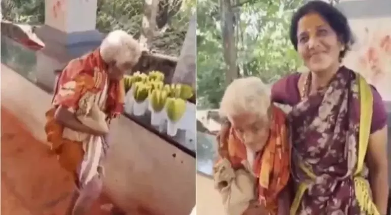 ഭക്തിക്ക് മുന്നിൽ പ്രായം ഒരു തടസമല്ല ; 116-കാരി കയറിയത് 3,550 പടികൾ ഭക്തിക്ക് മുന്നിൽ പ്രായം ഒരു തടസമല്ല ; 116-കാരി കയറിയത് 3,550 പടികൾ
